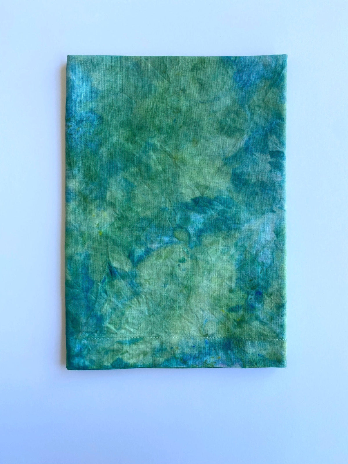 Ice Dyed Rainbow Cloth Napkin Set of 6 - 100% Cotton Napkins 20”x20” - Hand Dyed Tie Dye - Table Linens Textiles - Boho Hostess Wedding Gift